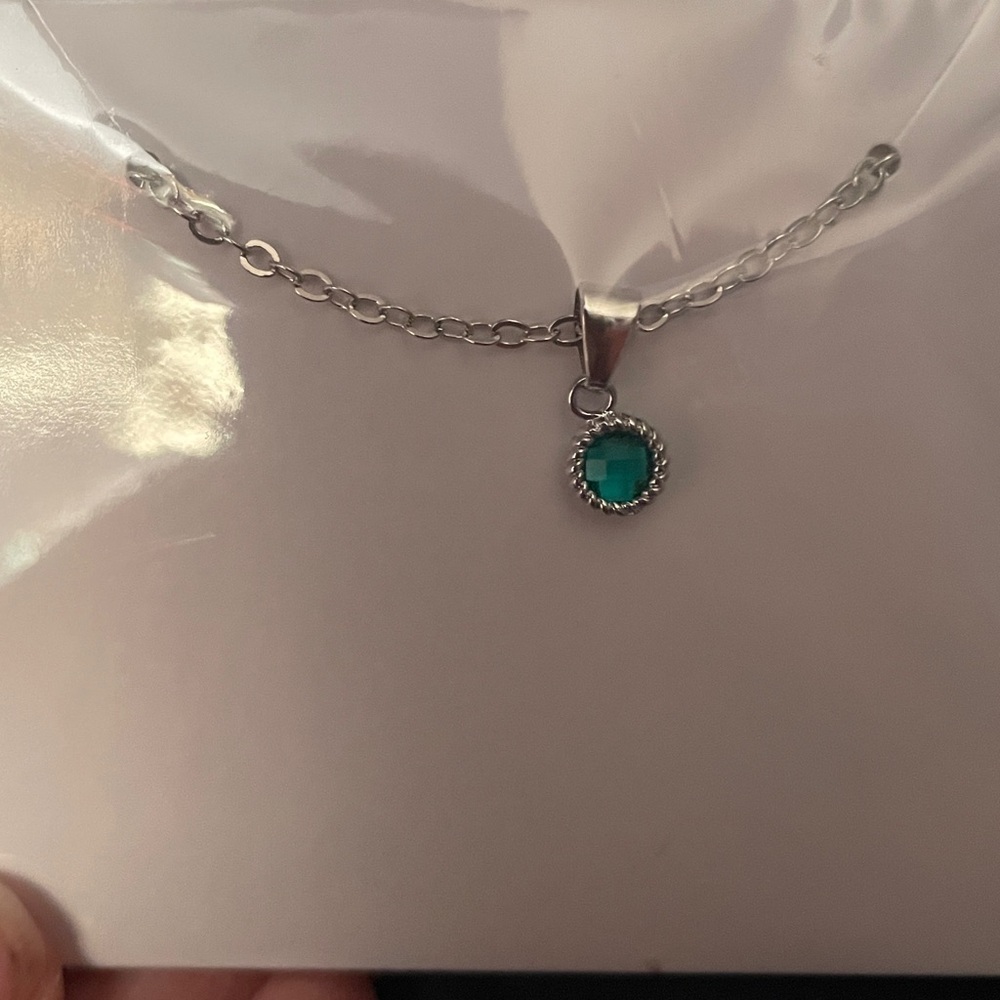 Effy Silver Necklace with Blue Pendant